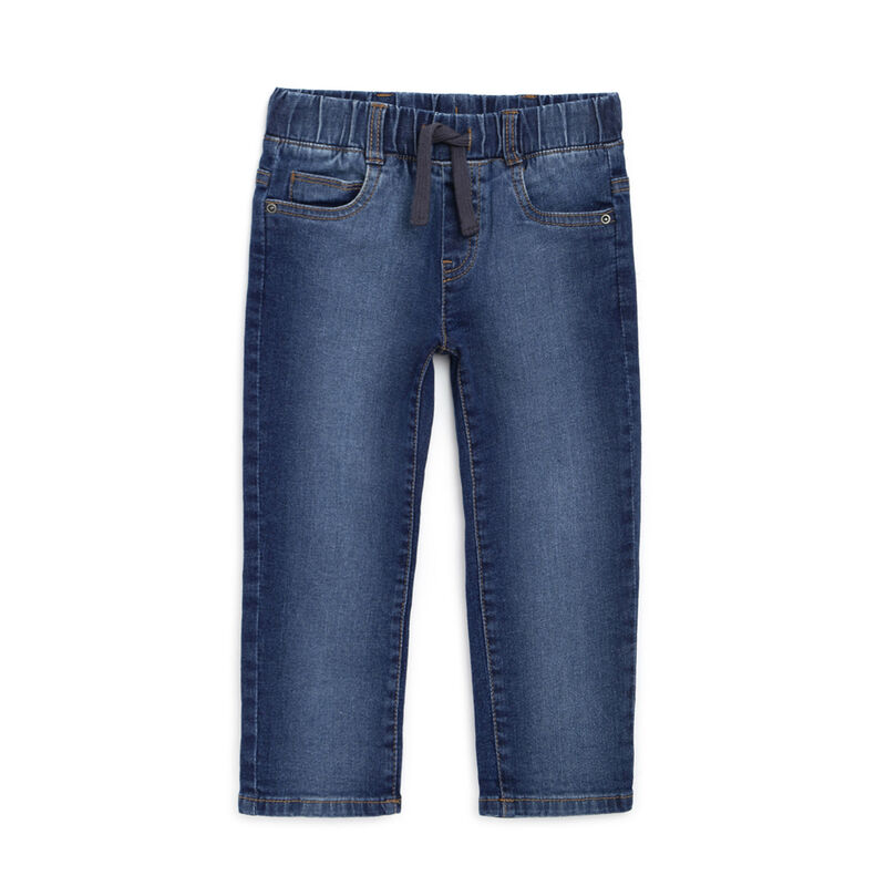 Boys Medium Blue Solid Jeans image number 0